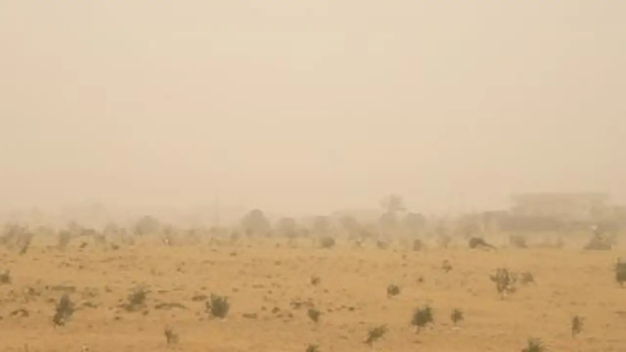 رياح شديدة لم تشهدها سيناء من قبل تضرب المحافظة ظهر اليوم